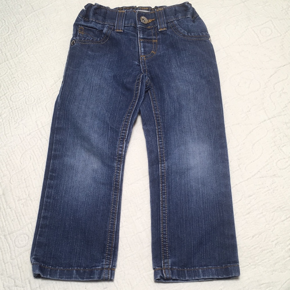 2-3T (3/$20) Straight Cut Light Wash Denim by Indigo